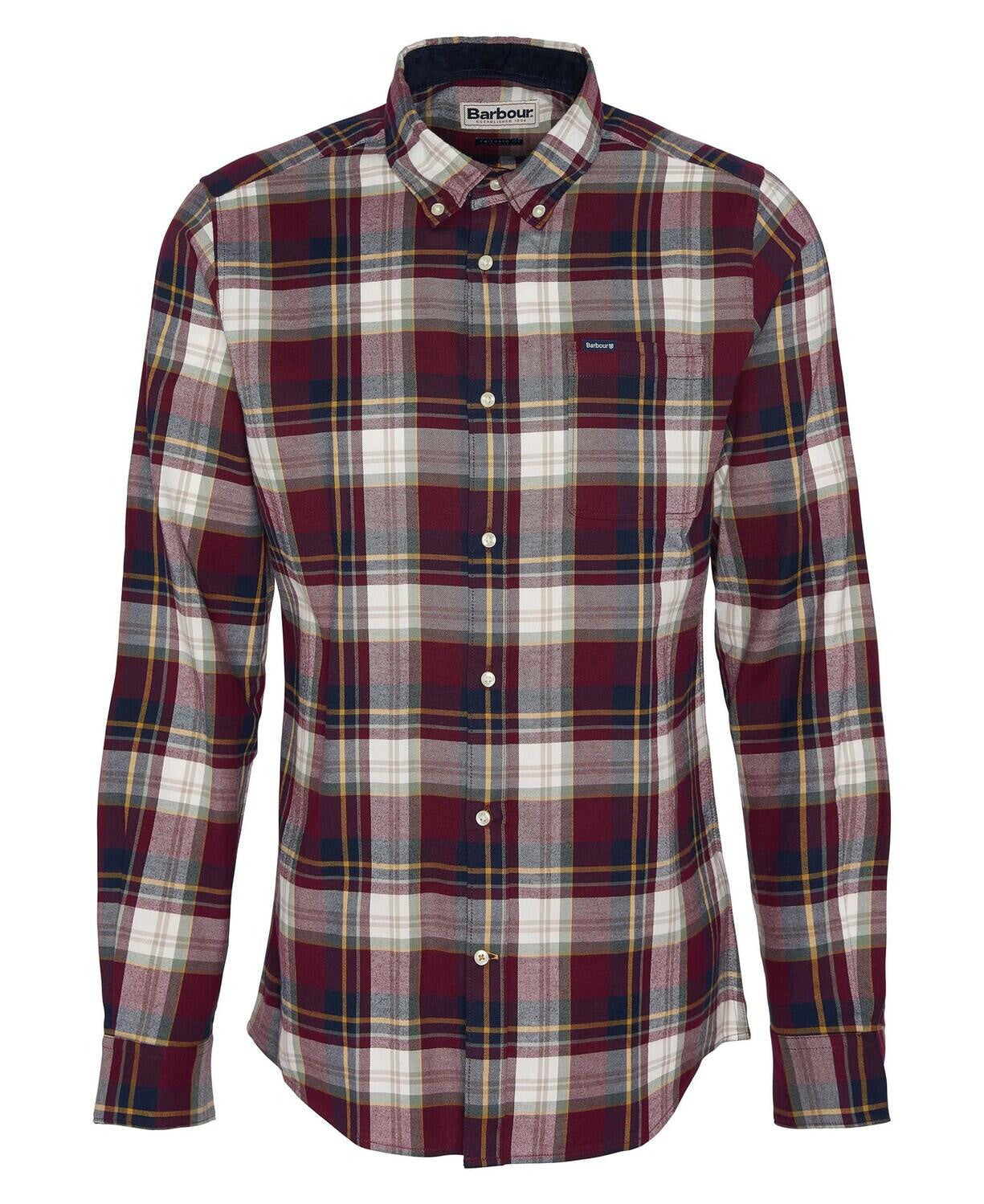 Hemd CROSSFELL Tailored Fit - RE94-Merlot - Rot