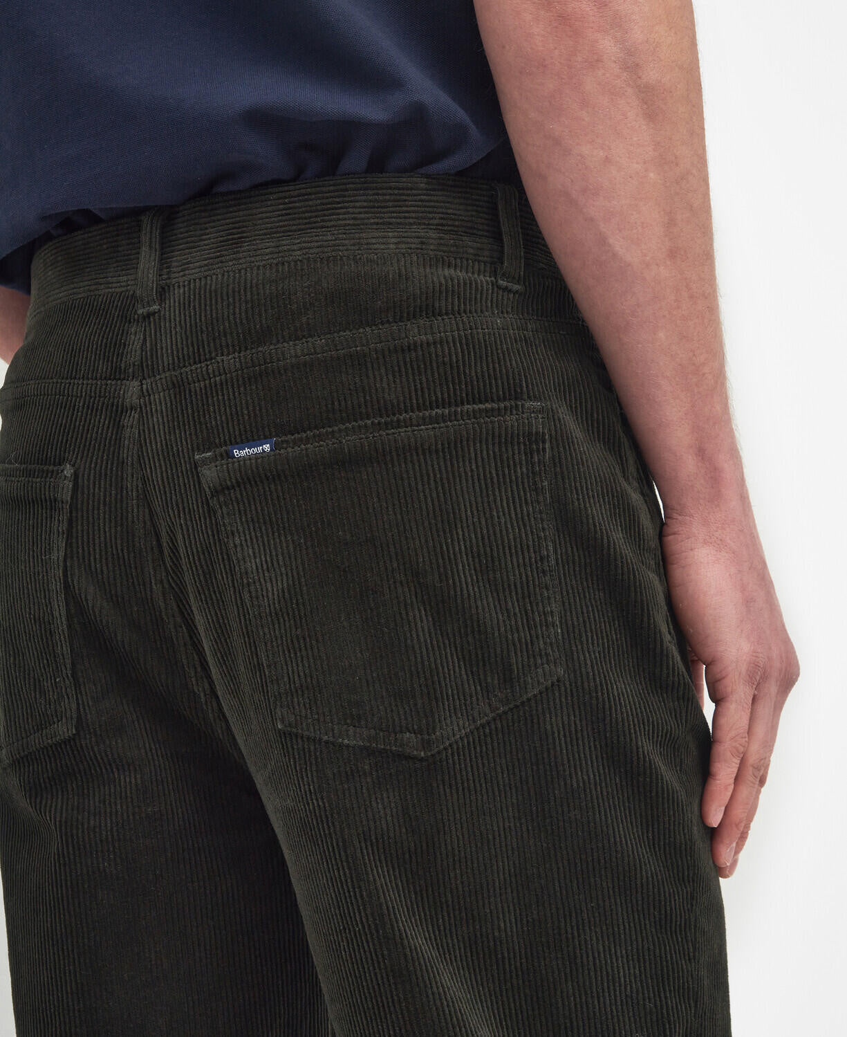 Hose Stretch Cord Regular Fit - GN91-Forest - Grün