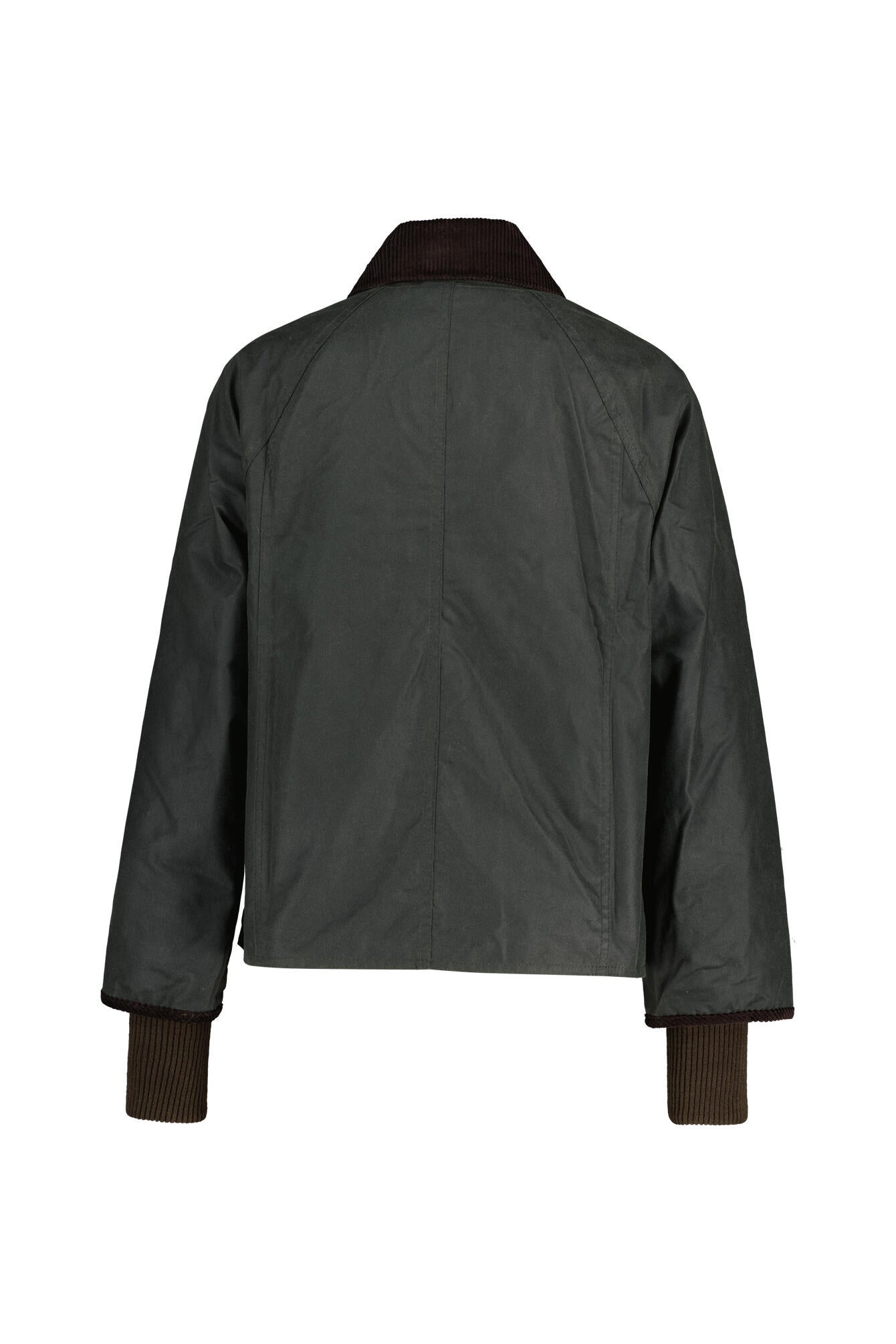 Wachsjacke CROP BEADNELL - SG51-Sage/An - Grün