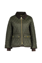 Steppjacke BEADNELL mit aufliegendem Kragen - SG71-Sage/An - Grün