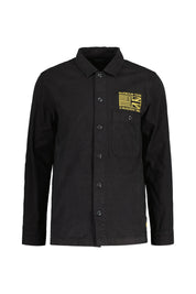 Overshirt aus Baumwolle - BK11-Black - Schwarz