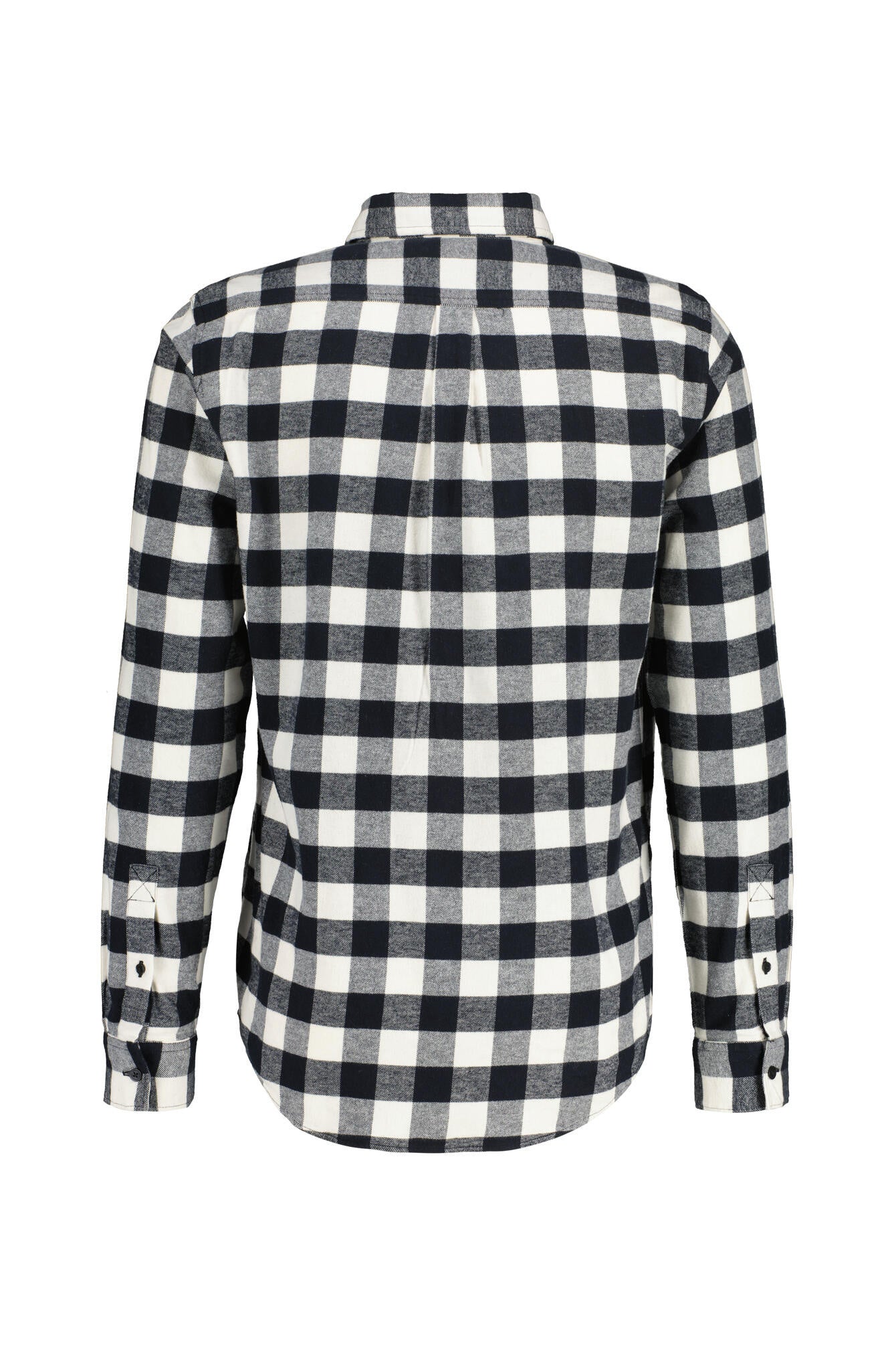 Flanellhemd Tailored Fit - BK11-Black - Schwarz