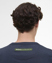 Barbour x Paul Smith T-Shirt WAX TIN - NY91-Champio - Blau