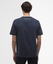 Barbour x Paul Smith T-Shirt WAX TIN - NY91-Champio - Blau