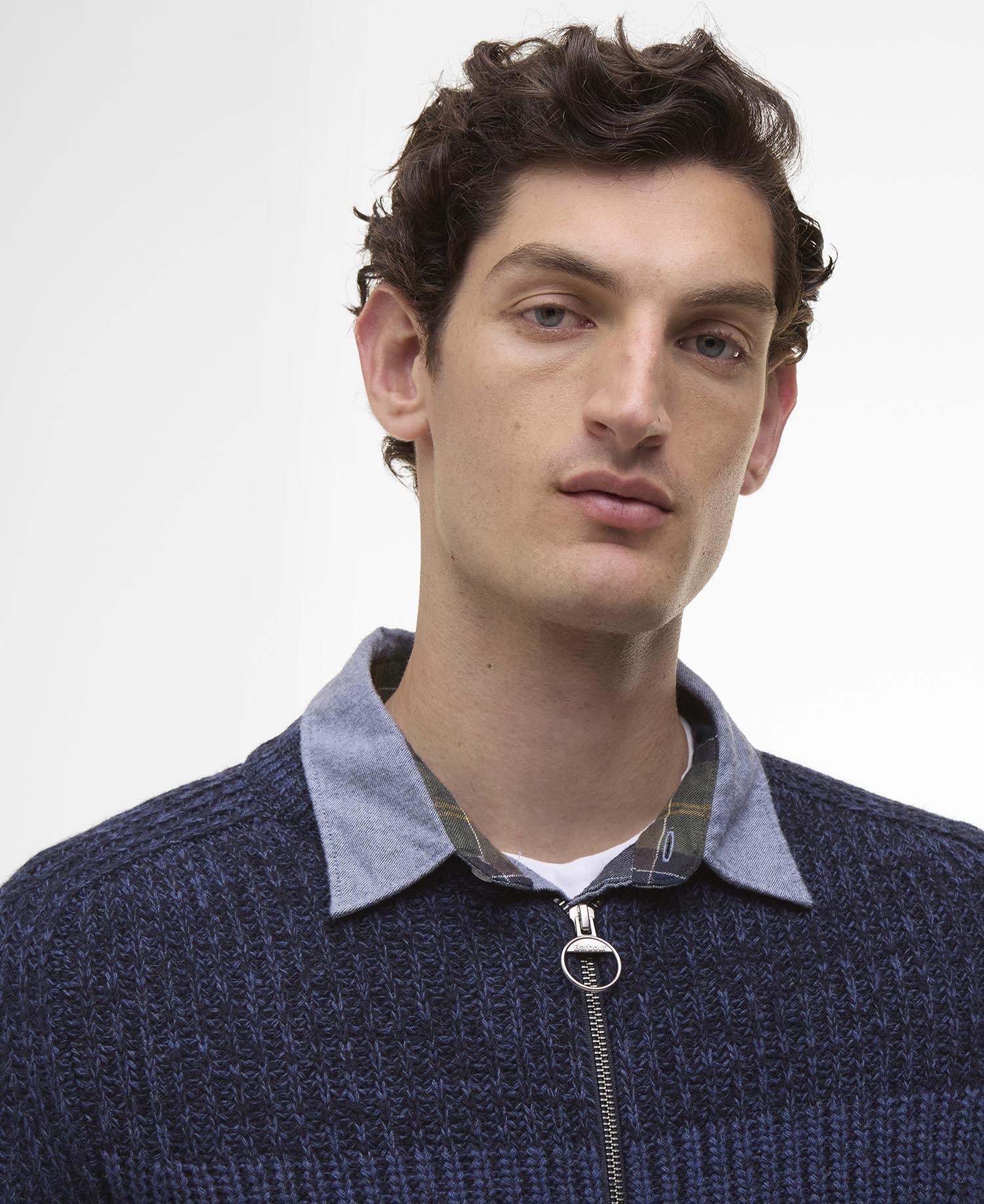 Paul Smith loves Barbour Strickjacke - NY91-Navy - Blau