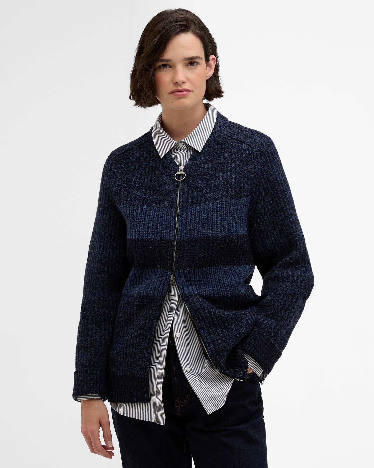 Paul Smith loves Barbour Strickjacke - NY91-Navy - Blau