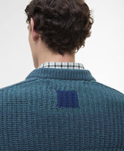 Barbour x Paul Smith Strickpullover - BU91-Rosette - Blau