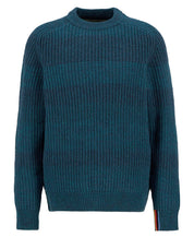 Barbour x Paul Smith Strickpullover - BU91-Rosette - Blau