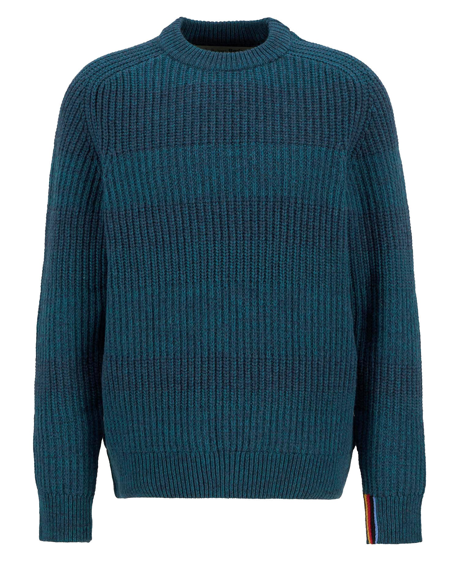 Barbour x Paul Smith Strickpullover - BU91-Rosette - Blau