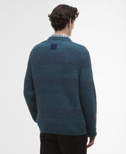Barbour x Paul Smith Strickpullover - BU91-Rosette - Blau