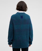 Barbour x Paul Smith Strickpullover - BU91-Rosette - Blau