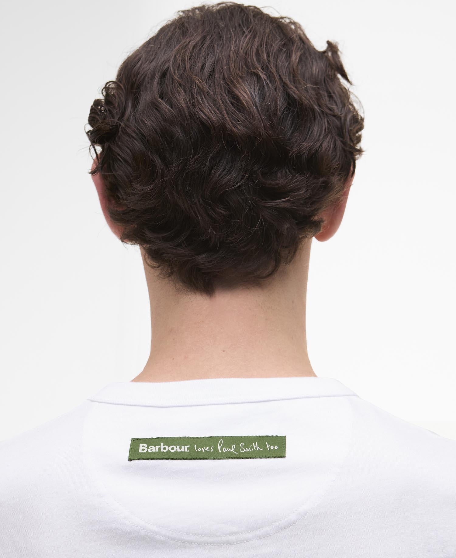 Barbour x Paul Smith T-Shirt - WH11-White - Weiß