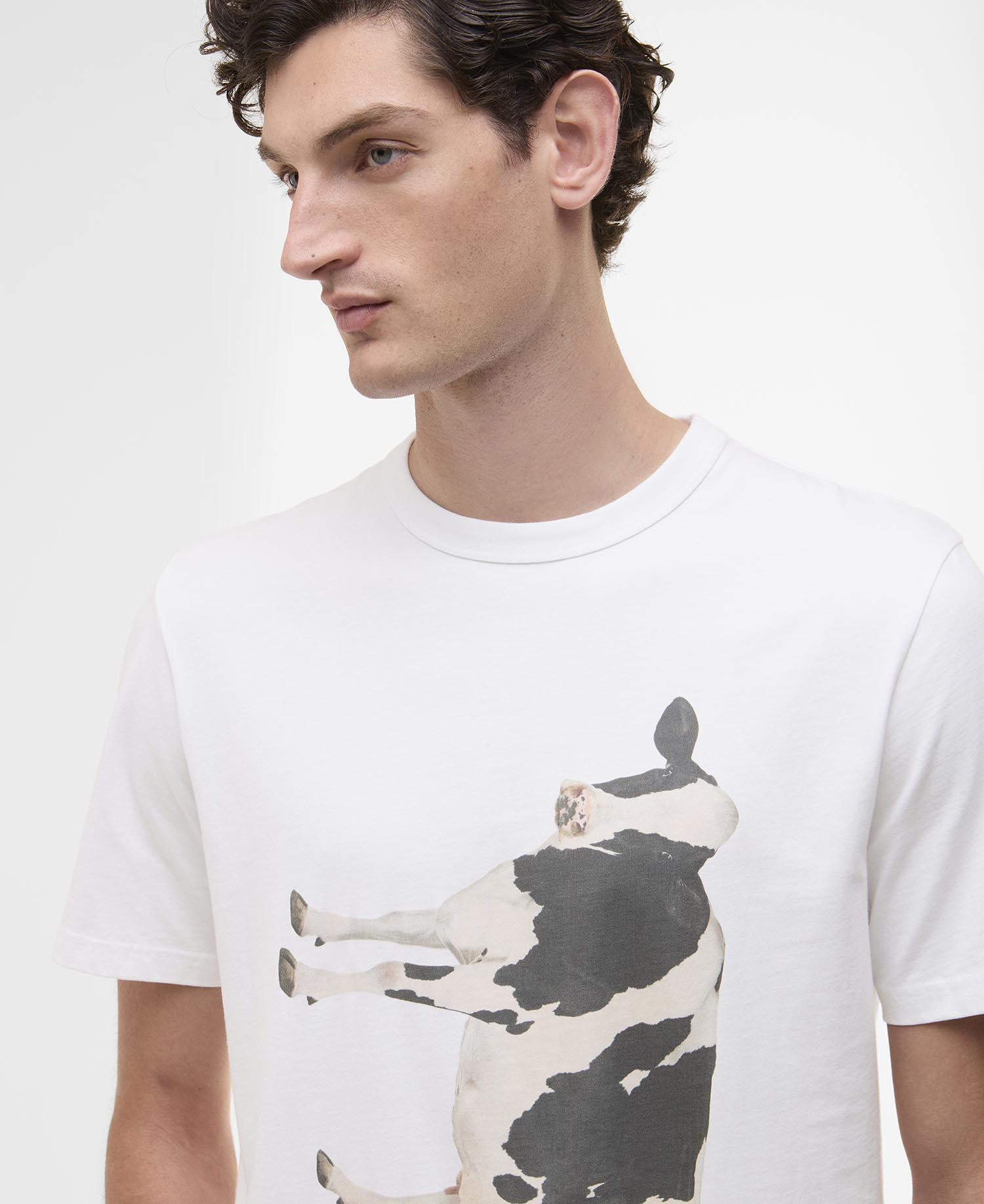 Barbour x Paul Smith T-Shirt - WH11-White - Weiß