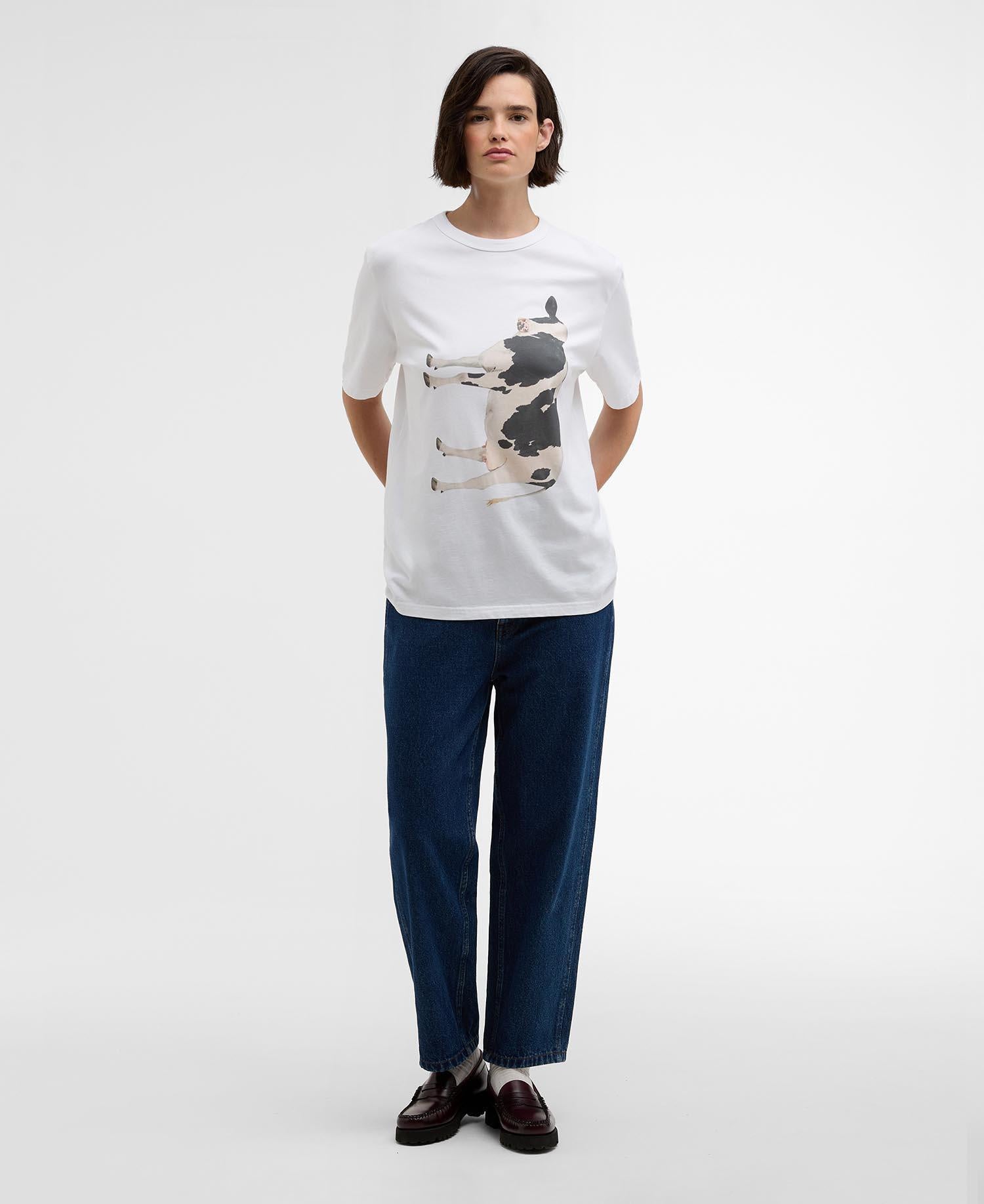 Barbour x Paul Smith T-Shirt - WH11-White - Weiß