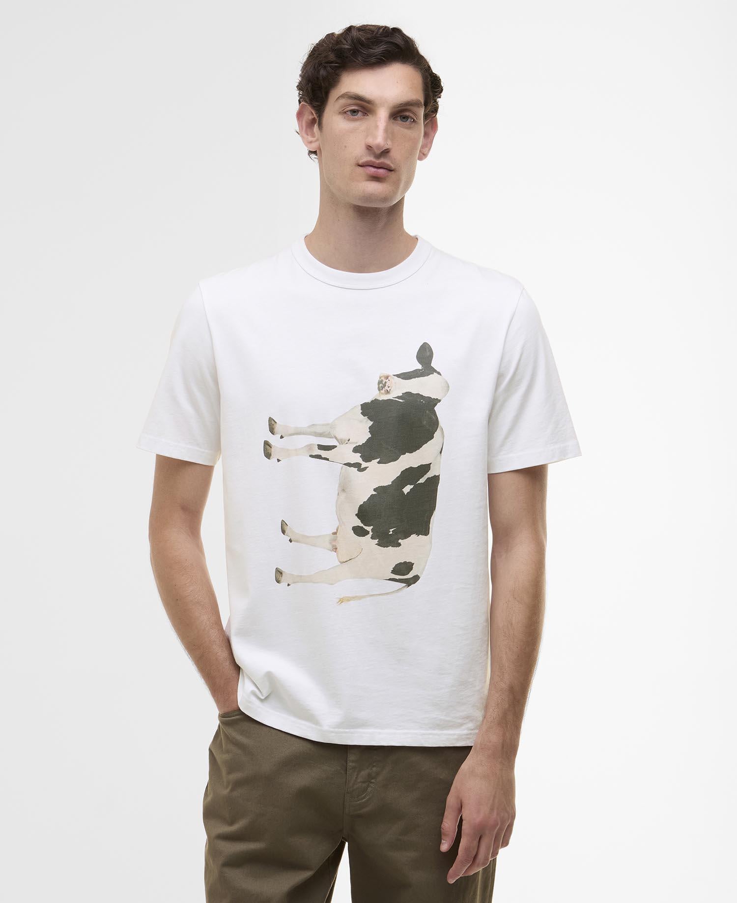 Barbour x Paul Smith T-Shirt - WH11-White - Weiß