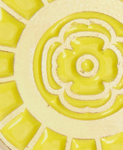 Barbour x Paul Smith Anstecknadel - YE31-Rosette - Gelb