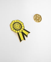 Barbour x Paul Smith Anstecknadel - YE31-Rosette - Gelb