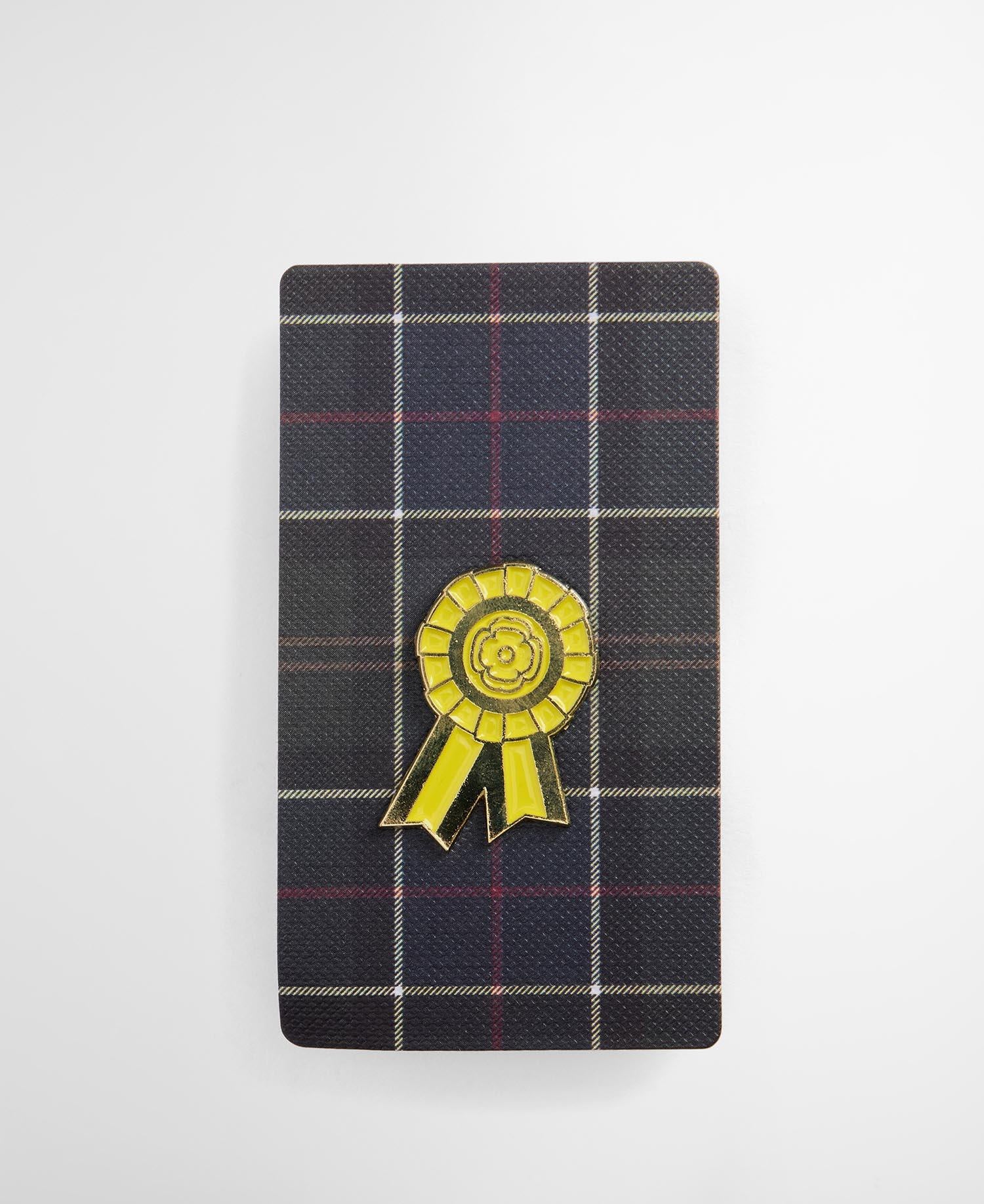 Barbour x Paul Smith Anstecknadel - YE31-Rosette - Gelb