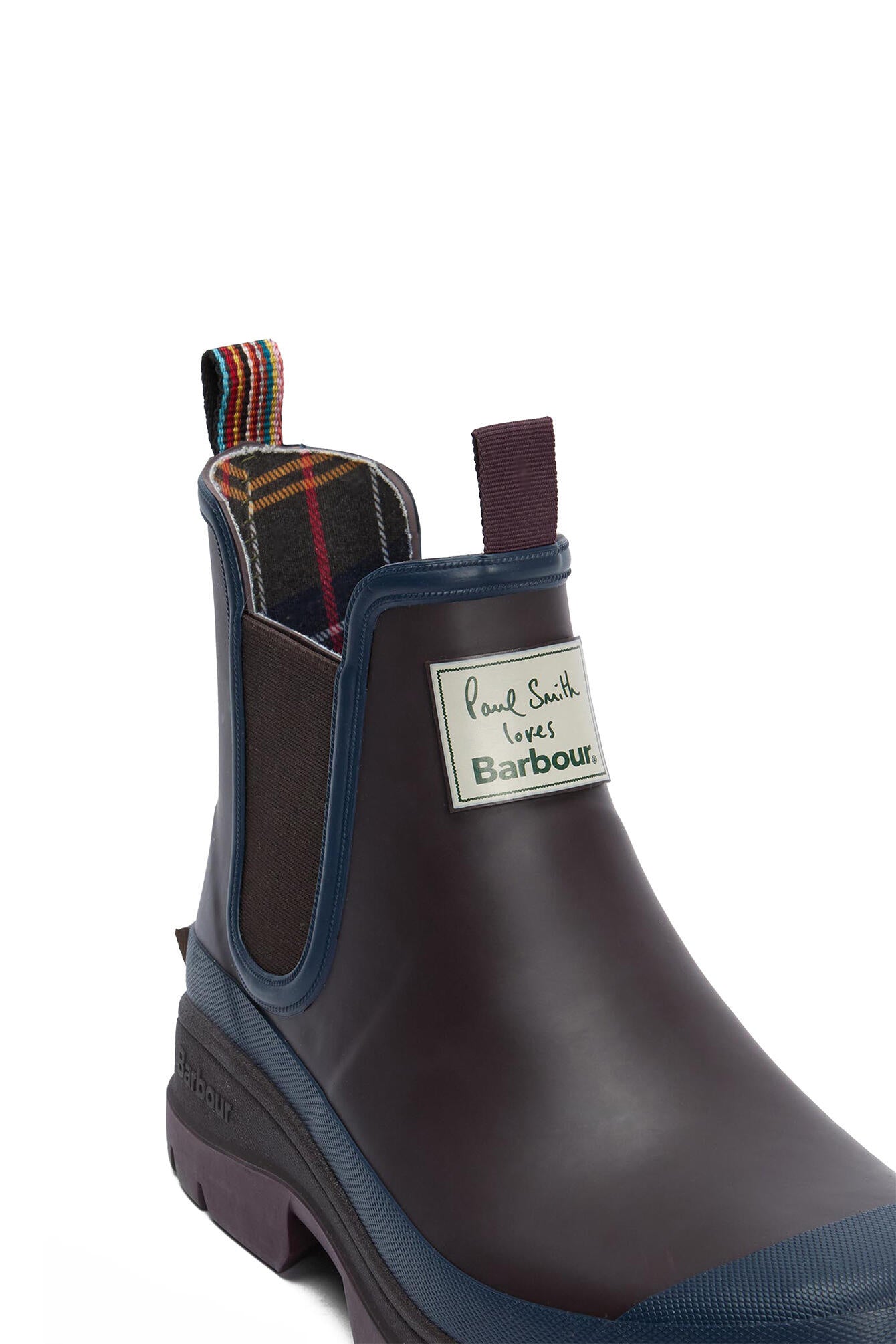 Paul Smith loves Barbour Gummistiefel - RU71-Rustic - Rot