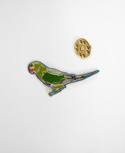 Barbour x Paul Smith Anstecknadel - GN15-Parrot - Grün