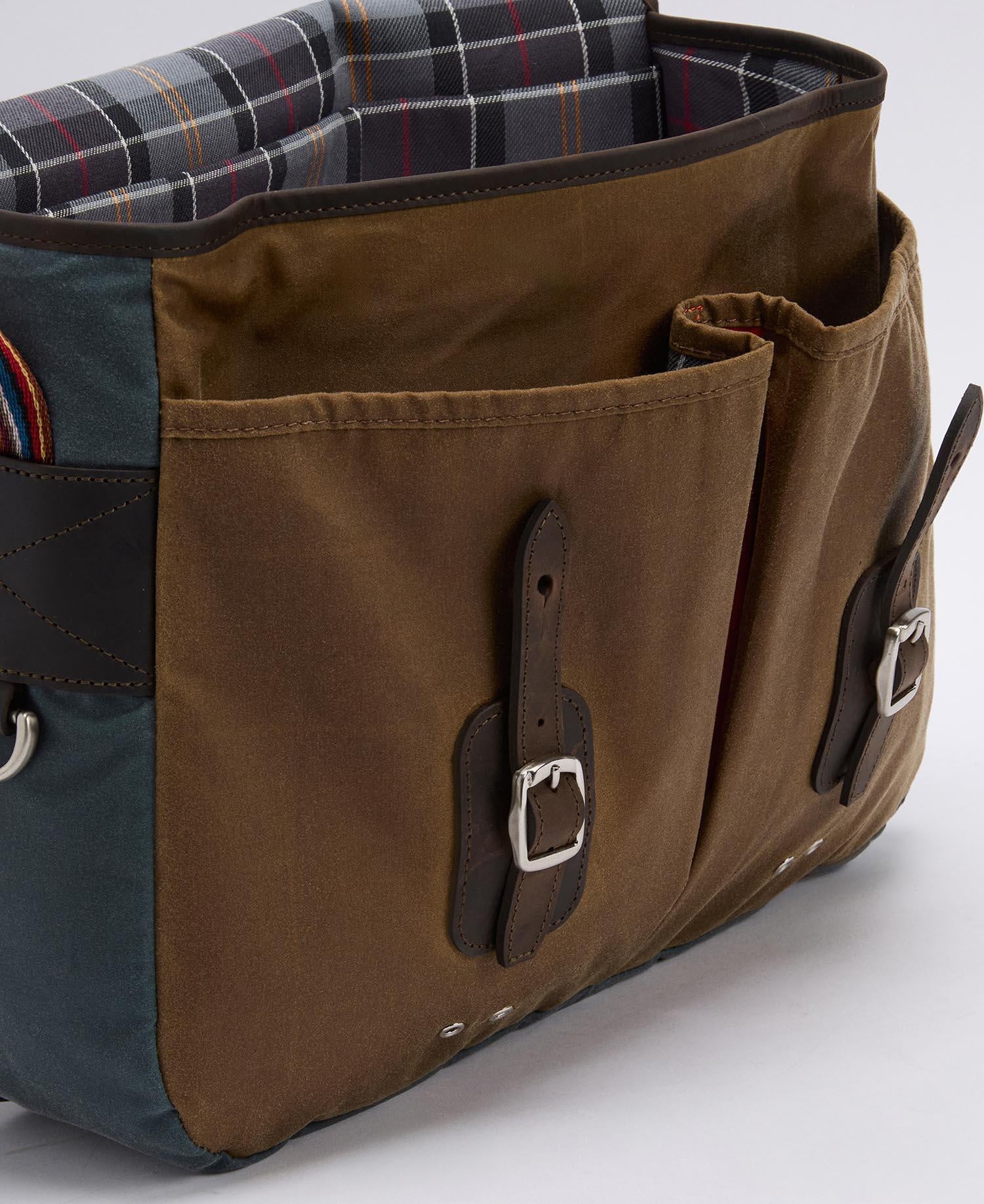 Barbour x Paul Smith Umhängetasche TARRA - TA51-Tan - Braun