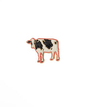 Barbour x Paul Smith Anstecknadel - WH11-Cow - Weiß
