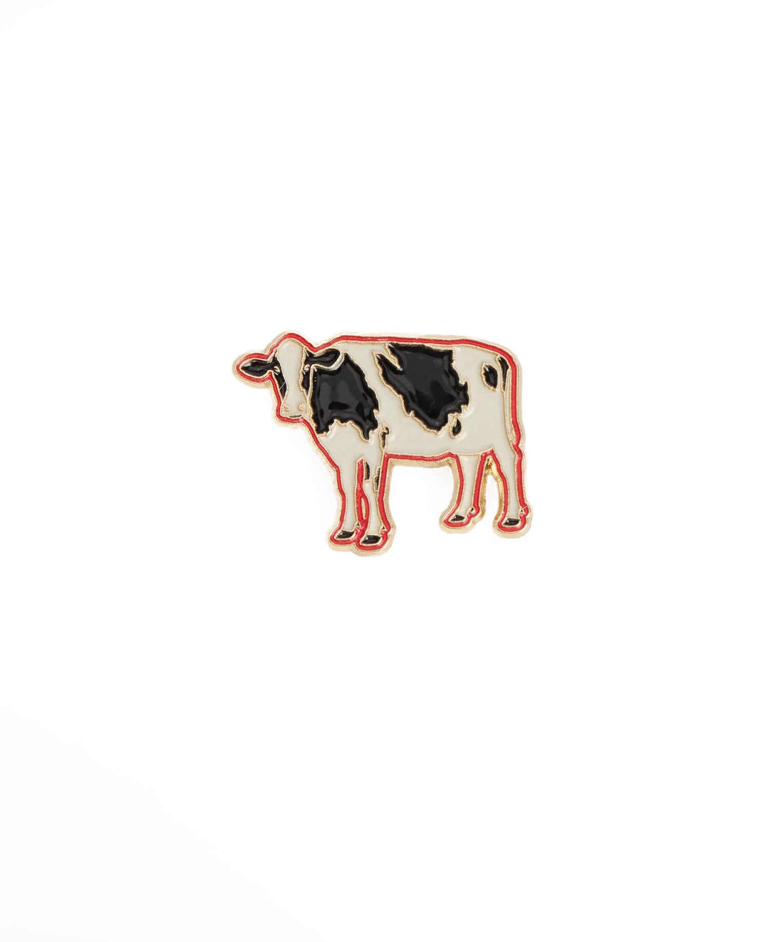 Barbour x Paul Smith Anstecknadel - WH11-Cow - Weiß