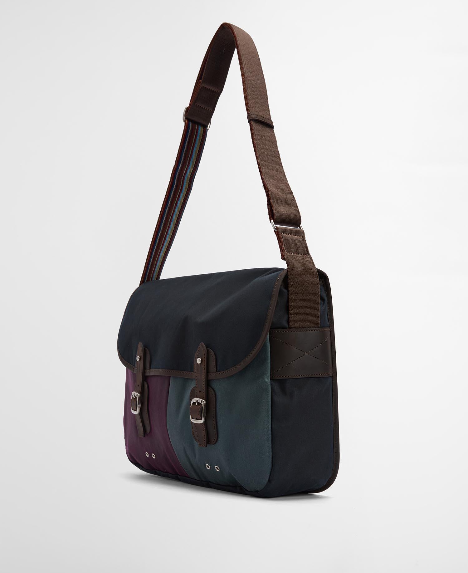 Barbour x Paul Smith Umhängetasche TARRA - NY94-Night S - Blau