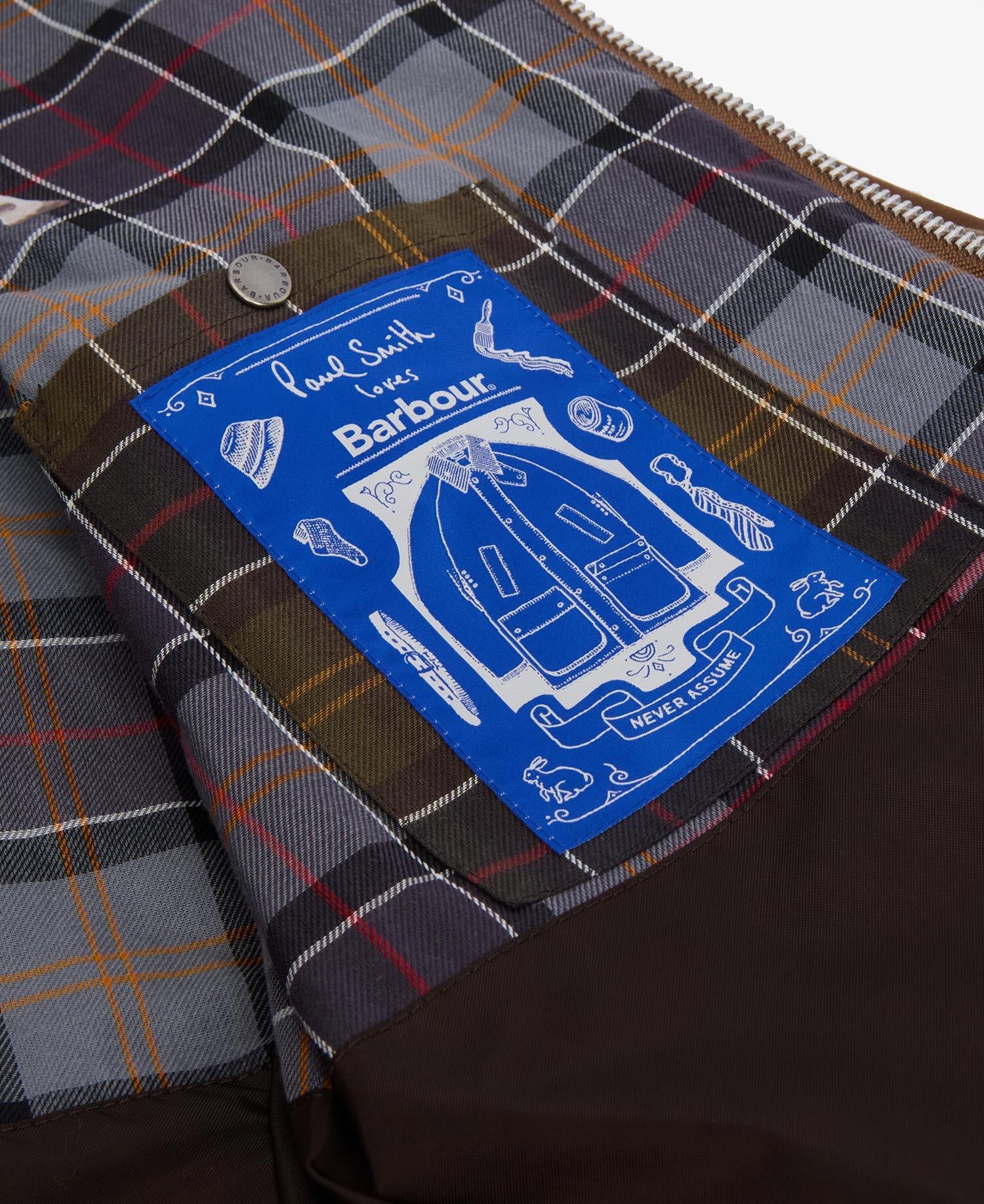Barbour x Paul Smith Feldjacke BEDALE - TA51-Tan - Braun