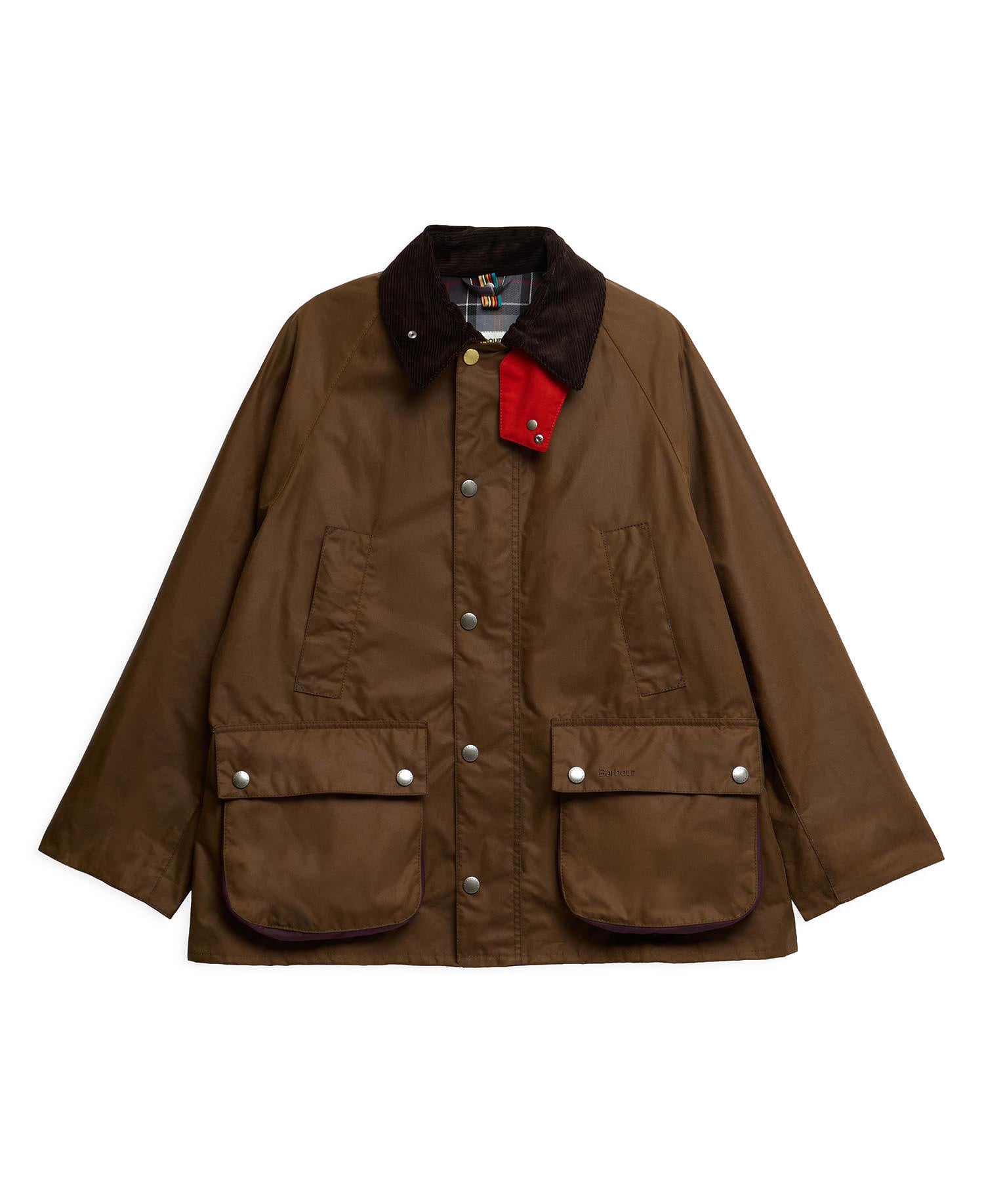 Barbour x Paul Smith Feldjacke BEDALE - TA51-Tan - Braun
