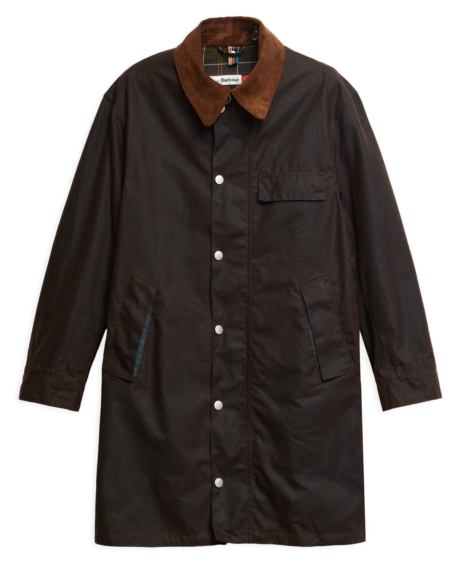 Barbour x Paul Smith Parka BEETSON - RU71-Rustic - Braun