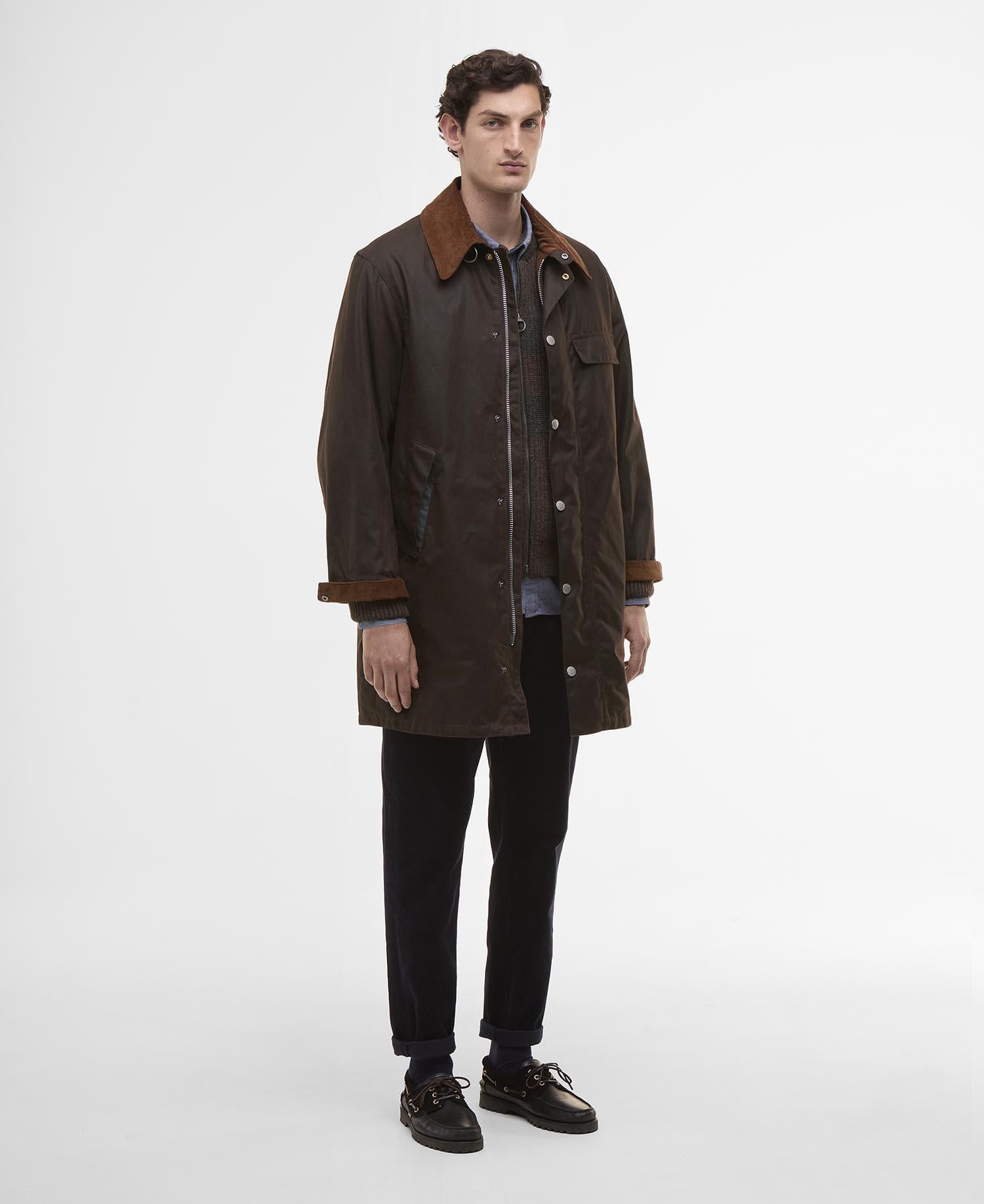 Barbour x Paul Smith Parka BEETSON - RU71-Rustic - Braun