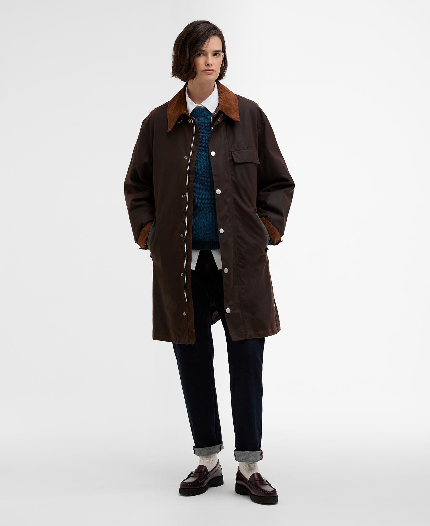 Barbour x Paul Smith Parka BEETSON - RU71-Rustic - Braun