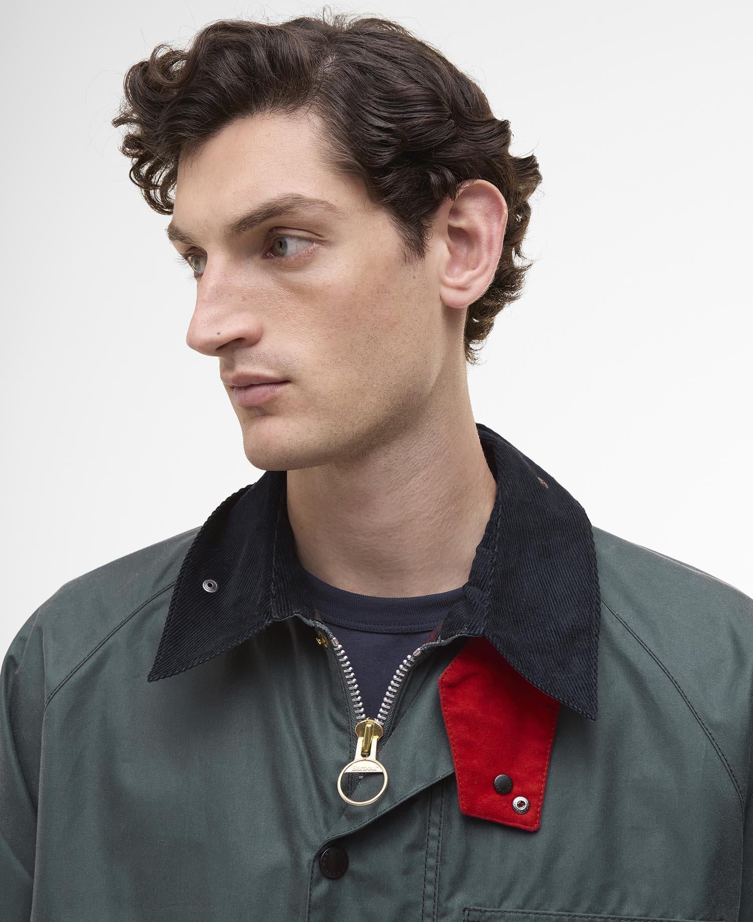 Barbour x Paul Smith Feldjacke TRANSPORT - GY91-Dark Sl - Türkis