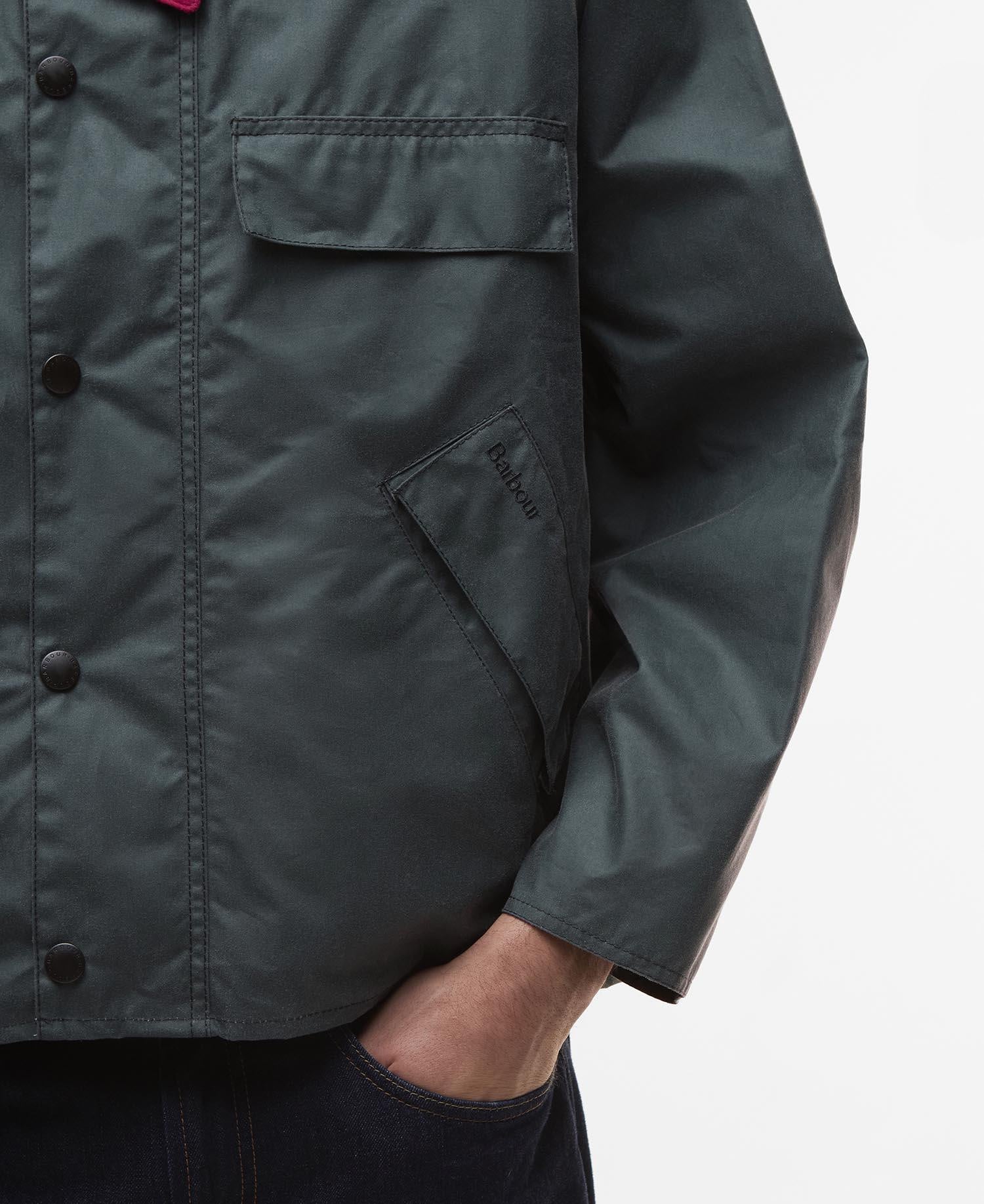 Barbour x Paul Smith Feldjacke TRANSPORT - GY91-Dark Sl - Türkis