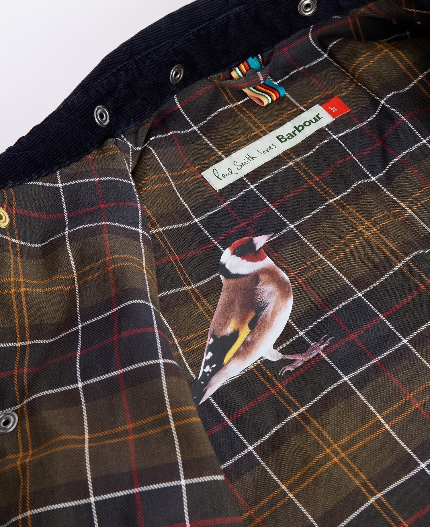 Barbour x Paul Smith Feldjacke TRANSPORT - GY91-Dark Sl - Türkis