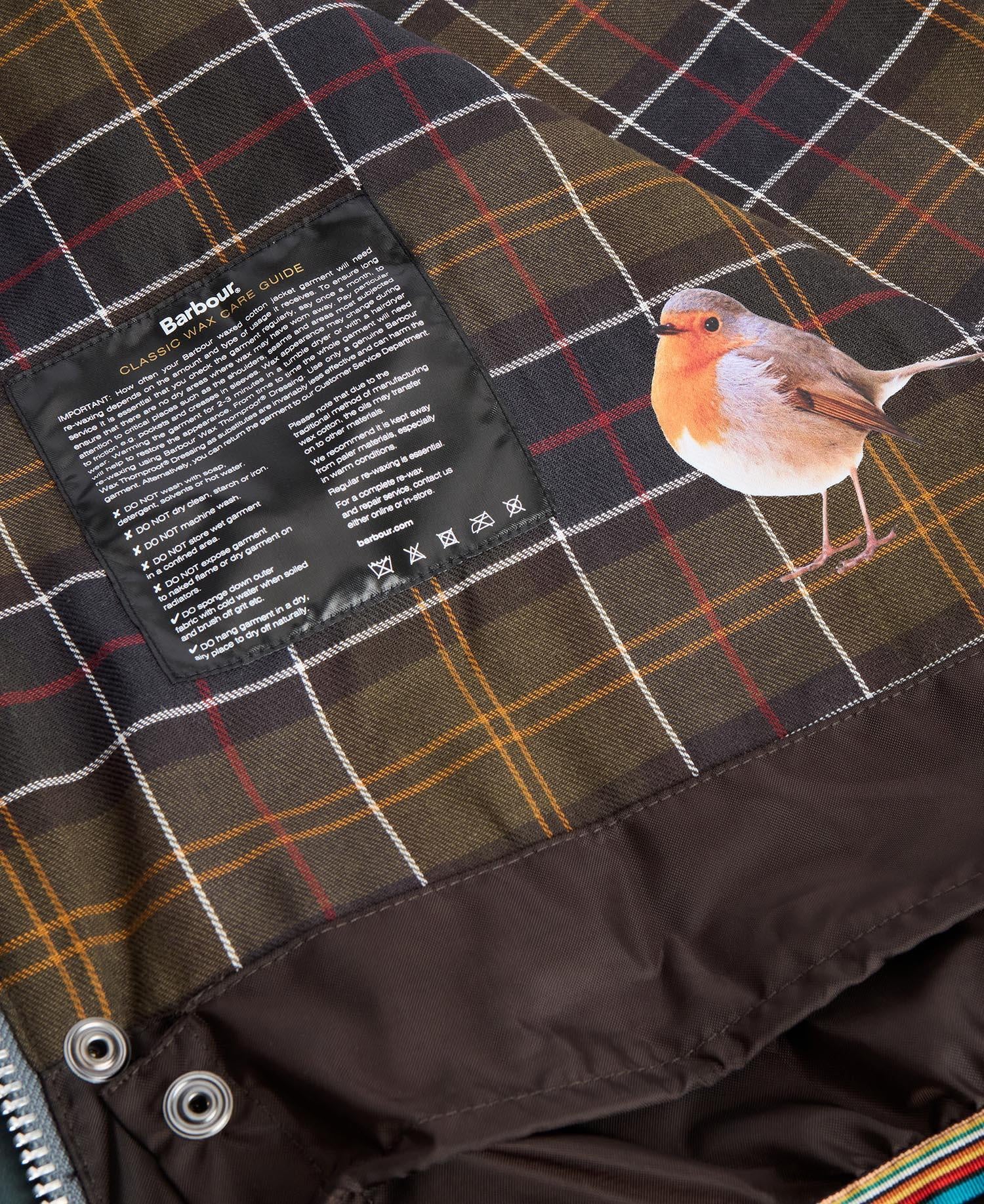 Barbour x Paul Smith Feldjacke TRANSPORT - GY91-Dark Sl - Türkis