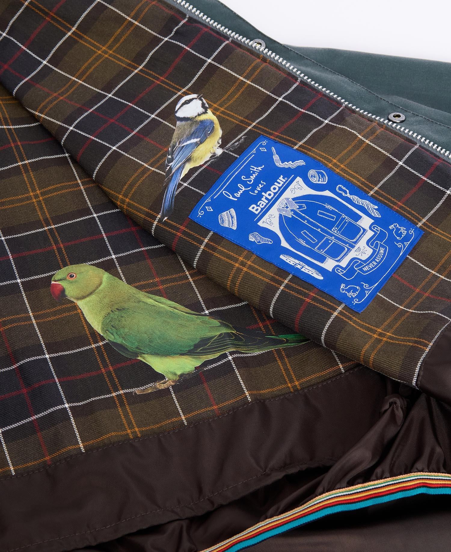 Barbour x Paul Smith Feldjacke TRANSPORT - GY91-Dark Sl - Türkis