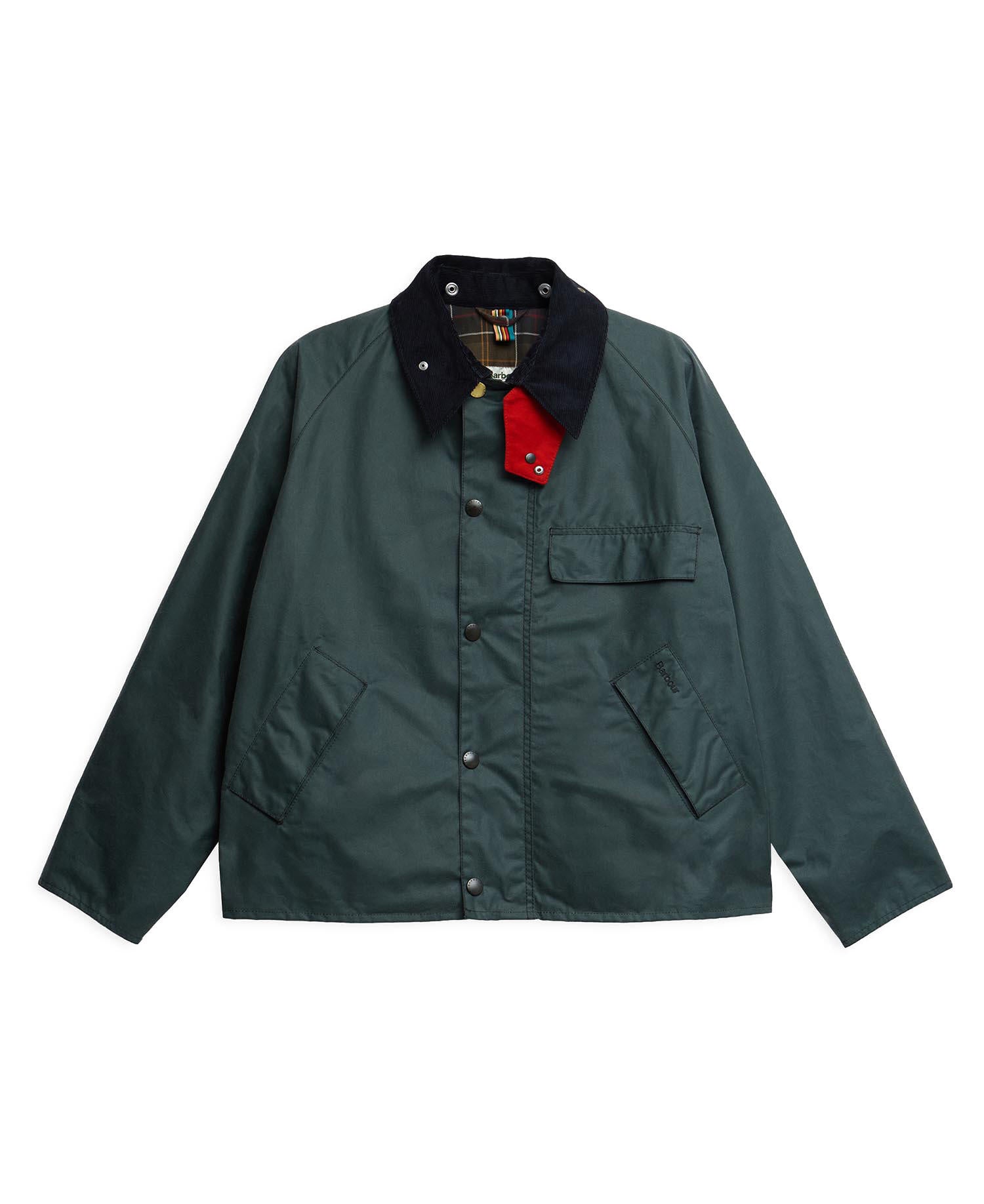 Barbour x Paul Smith Feldjacke TRANSPORT - GY91-Dark Sl - Türkis