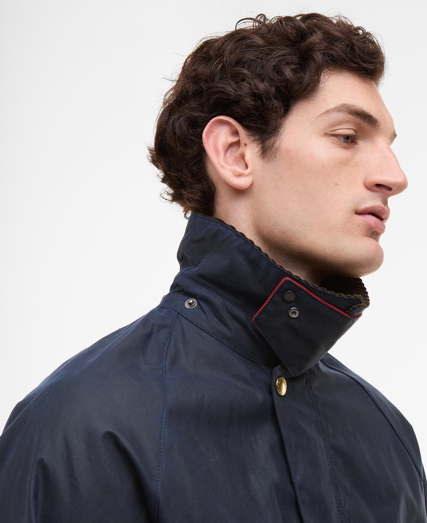 Barbour x Paul Smith Feldjacke BEDALE - NY94-Night S - Blau