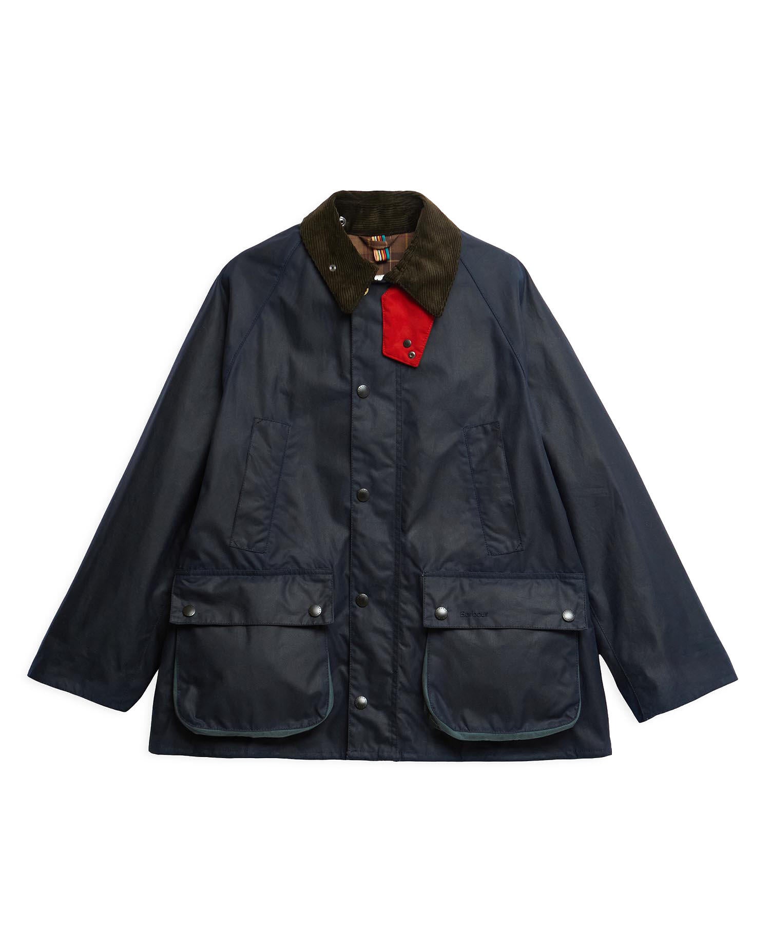 Barbour x Paul Smith Feldjacke BEDALE - NY94-Night S - Blau