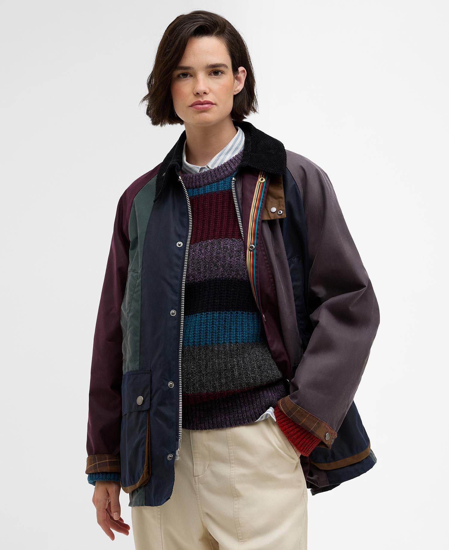 Barbour x Paul Smith Feldjacke BEDA - MI11-Stripe - Mehrfarbig