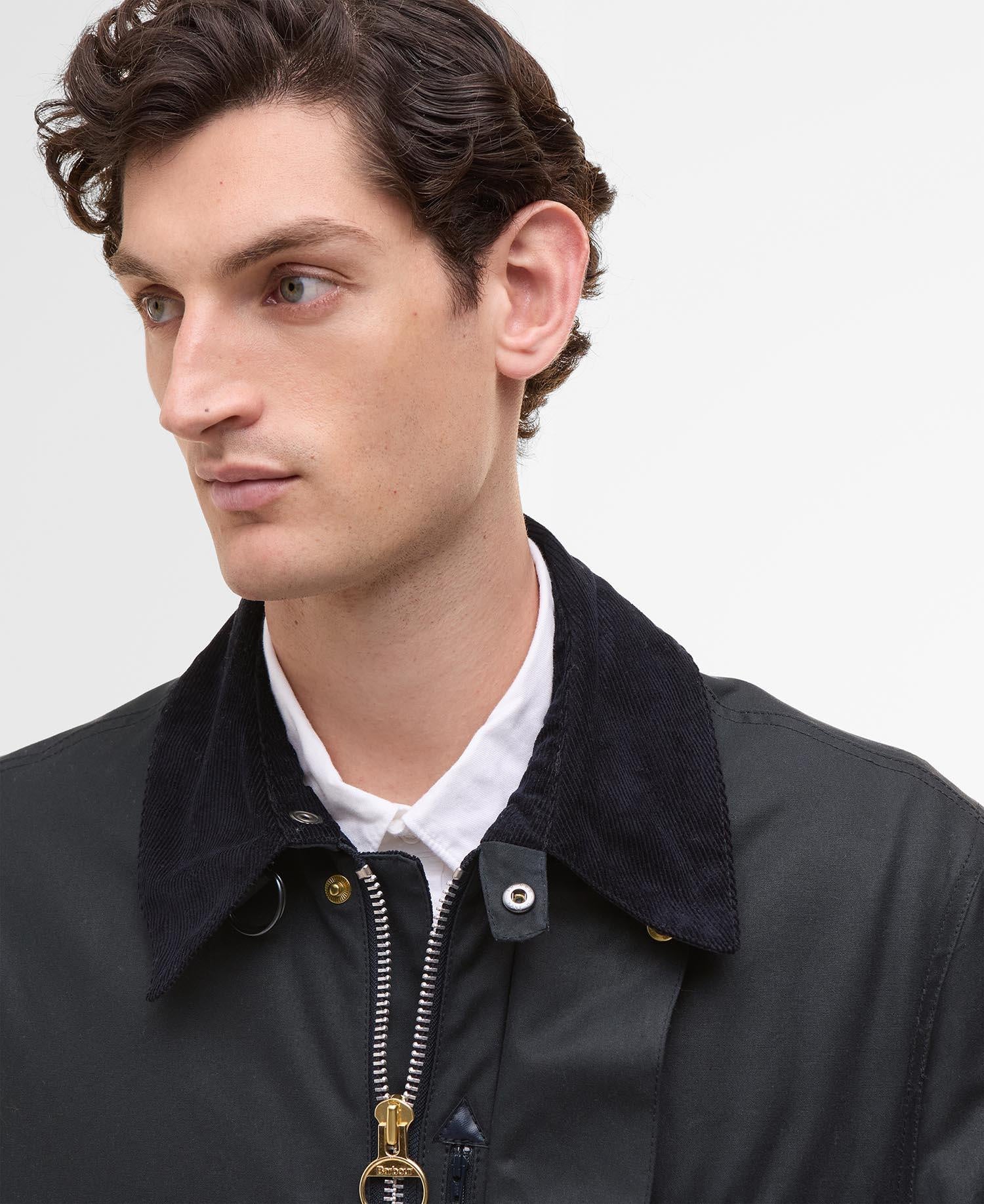 Barbour x Paul Smith Parka BEETSON - NY51-Navy - Blau