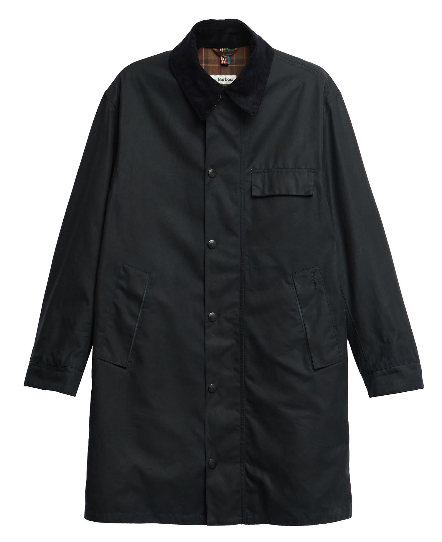 Barbour x Paul Smith Parka BEETSON - NY51-Navy - Blau