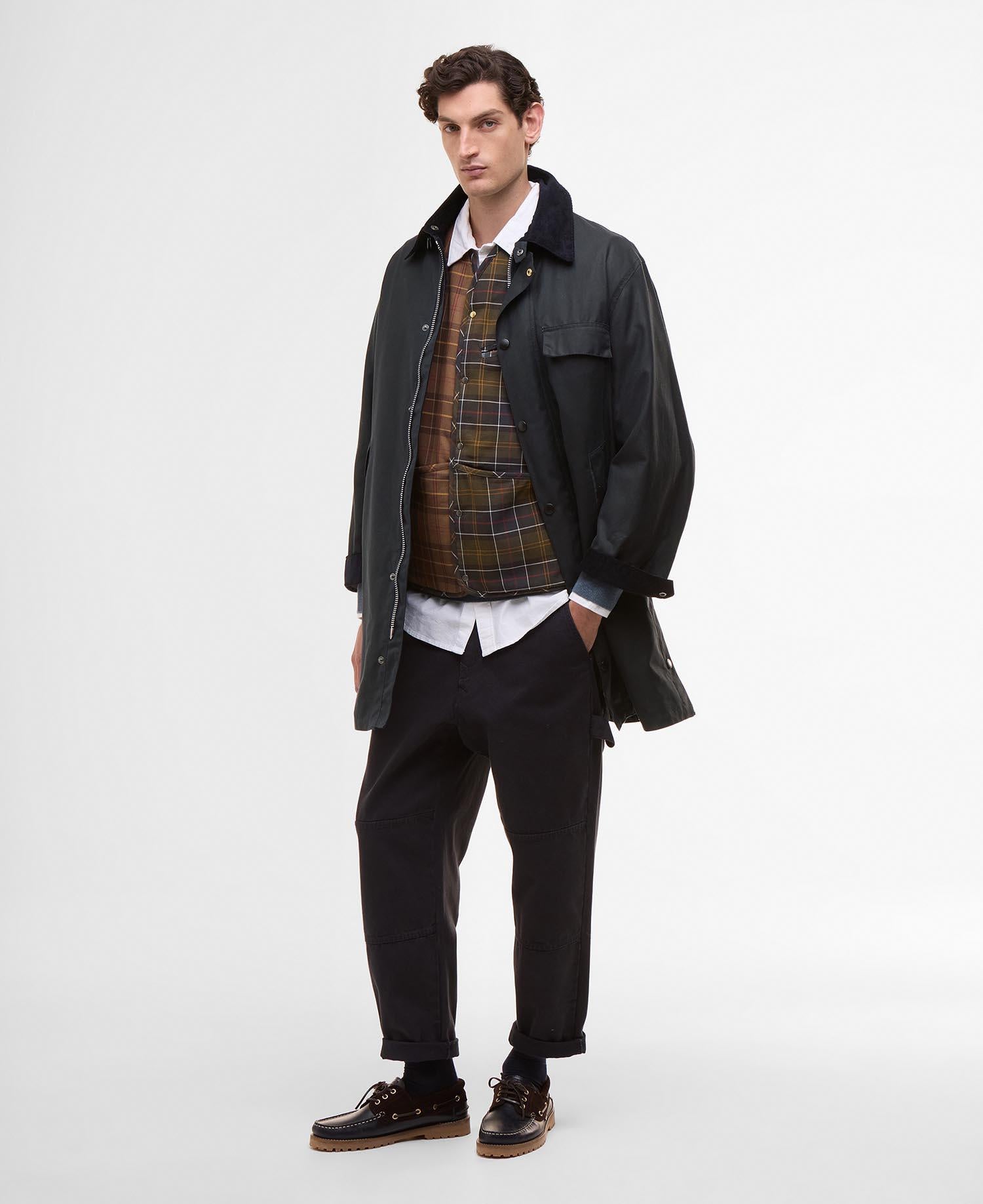 Barbour x Paul Smith Parka BEETSON - NY51-Navy - Blau