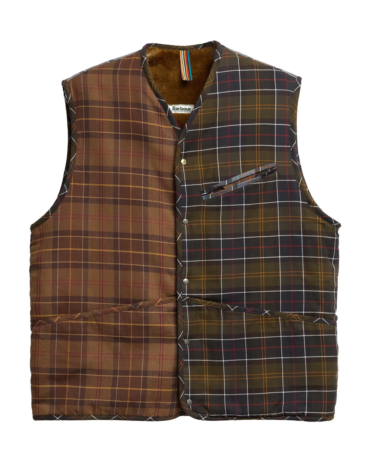 Barbour x Paul Smith Weste LINER - TN28-Mixed T - Mehrfarbig