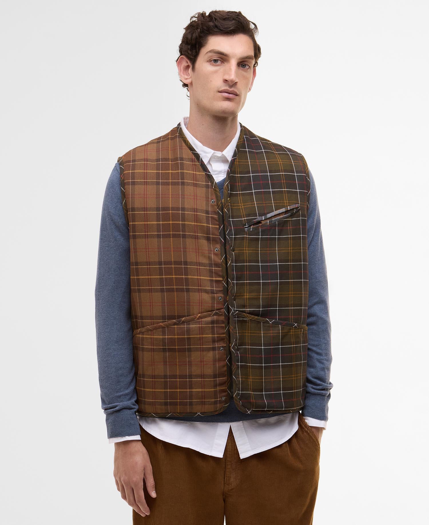 Barbour x Paul Smith Weste LINER - TN28-Mixed T - Mehrfarbig