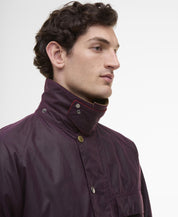 Barbour x Paul Smith Feldjacke TRANSPORT - PU71-Grape - Rot