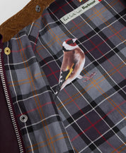 Barbour x Paul Smith Feldjacke TRANSPORT - PU71-Grape - Rot