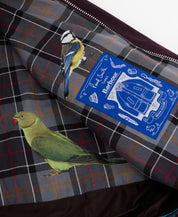 Barbour x Paul Smith Feldjacke TRANSPORT - PU71-Grape - Rot